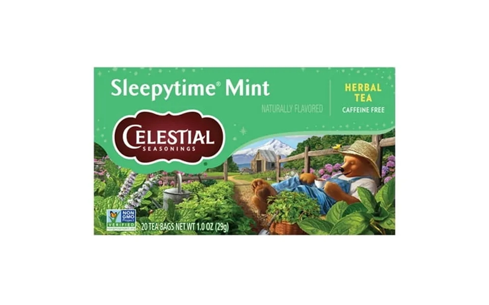 Celestial Seasonings Sleepytime Mint Caffeine-free Herbal Tea Bags 20 Count