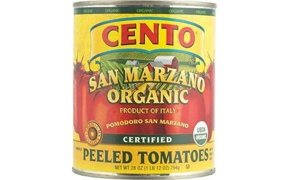 Cento San Marzano Organic Peeled Tomatoes Pack Of 6