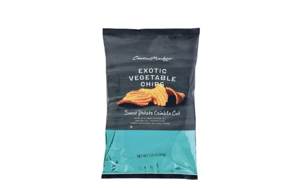 Central Market Exotic Sweet Potato Crinkle Cut Vegetable Chips 5