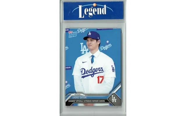Certified Mint Shohei Ohtani 2023 Topps Now Os-23 1st Dodgers Card Los Angeles Dodgers product image