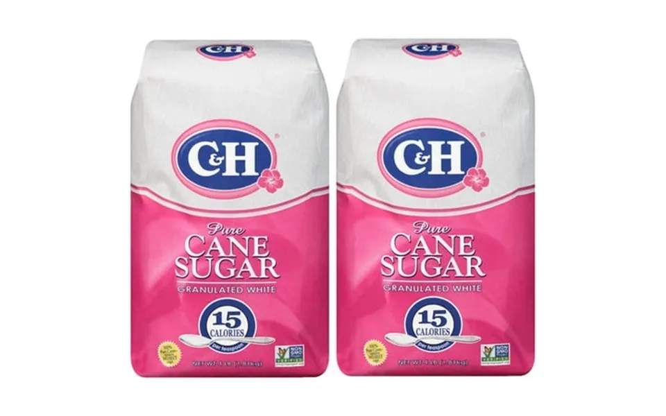 C&h Premium Pure Cane Granulated Sugar 4 Lb Bag Pack Of 2