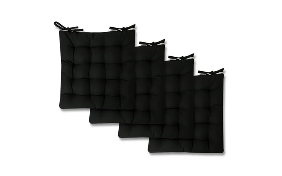 Chair Pad Cushion Tufted Cotton Cover 16 X 16 2 Pack