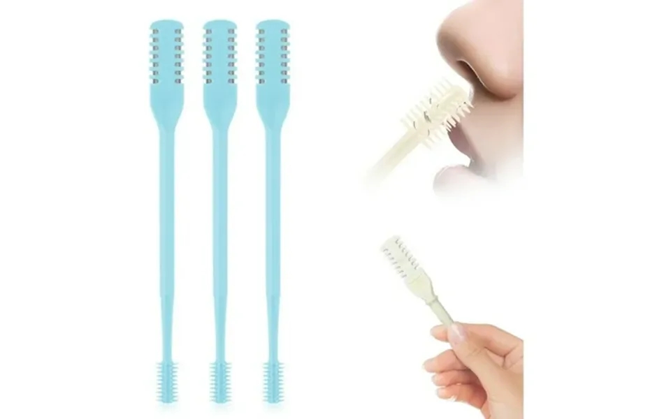 Changmaius Upgraded 2-in-1 Nose Hair Trimmer 2024 New Manual 360 Rotating Nostril Hair Removal Tool Double Sided Nose Ha