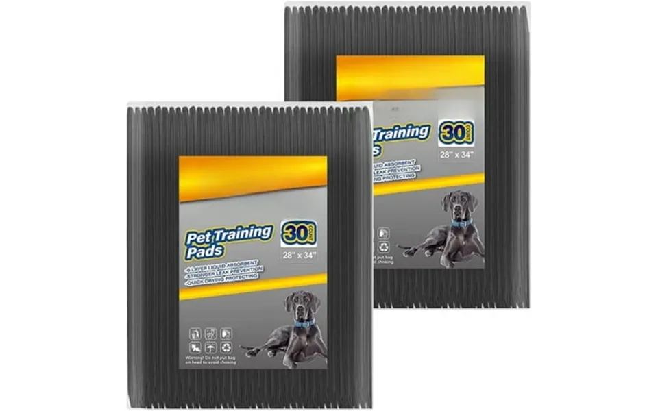 Charcoal Dog Pee Pads Extra Large 28 X34 Puppy Pads Xl 30 Count Potty Pads For Dogs Disposable Urine Bed Pads For Odor-c