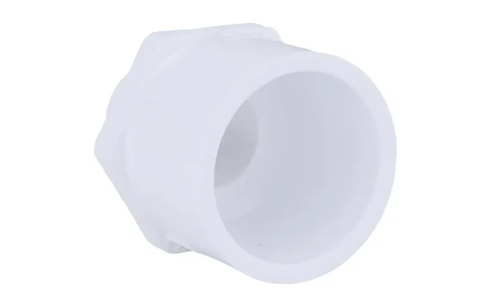 Charlotte Pipe Adapter Sch 40 Pvc 3 4 X 1 White Case Of 25