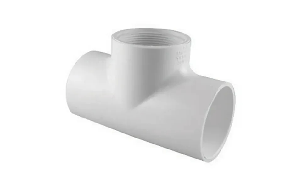 Charlotte Pipe Reducing Tee Sch 40 Pvc 2 X 2 X 1-1 2 White