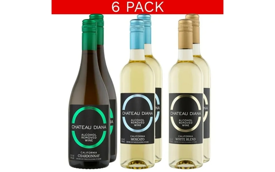 Chateau Diana Zero Alcohol White Wine Mix - 6 Pack
