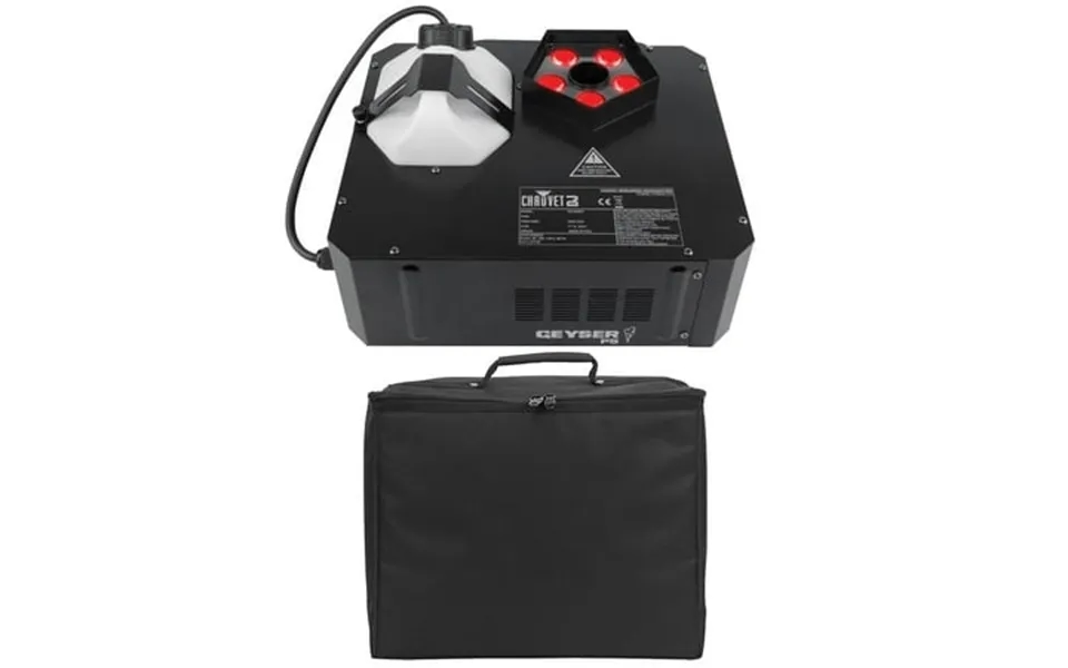 Chauvet Dj Geyser P5 Led Fog Machine With Padded Carry Case Package