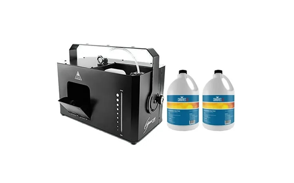 Chauvet Dj Hurricane Light Show 4d Hazer & 1 Gallon Haze Fluid 2-pack