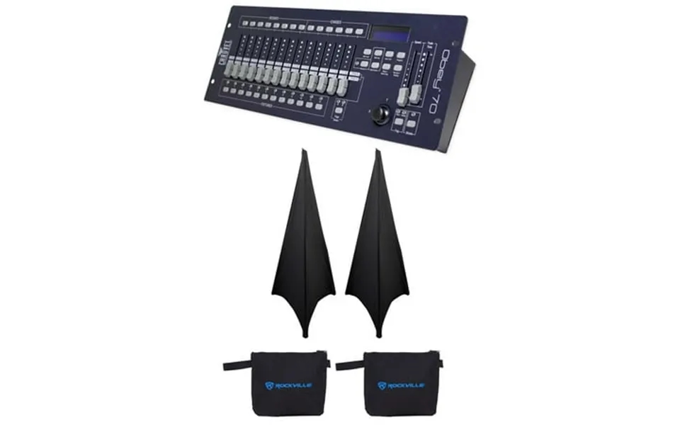 Chauvet Dj Obey 70 Light Fog Dmx Lighting Controller Sensitive Joystick 2 Scrims