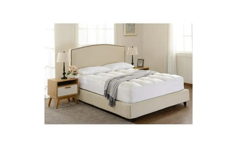 Cheer Collection Mattress Topper Pad And Mattress Protector