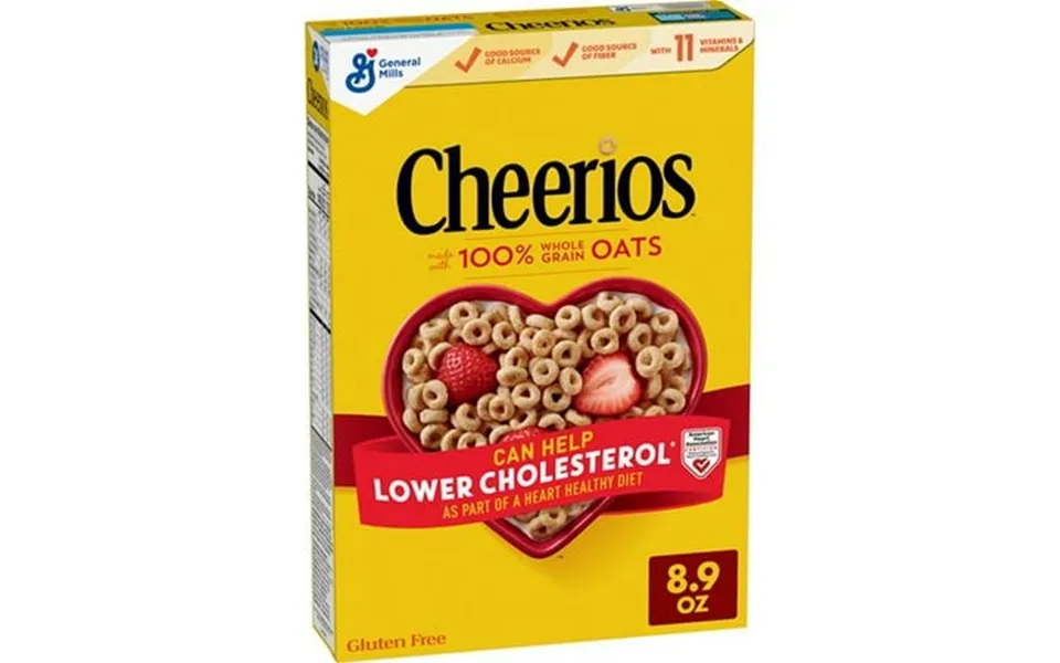 Cheerios Cereal Limited Edition Happy Heart Shapes Heart Healthy Cereal With Whole Grain Oats 8