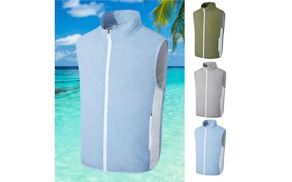 Cheers Us Cool Vest Wearable Cooling Fan Vest Air-conditioned Clothes Evaporative Cooling Construstion Vest For Working