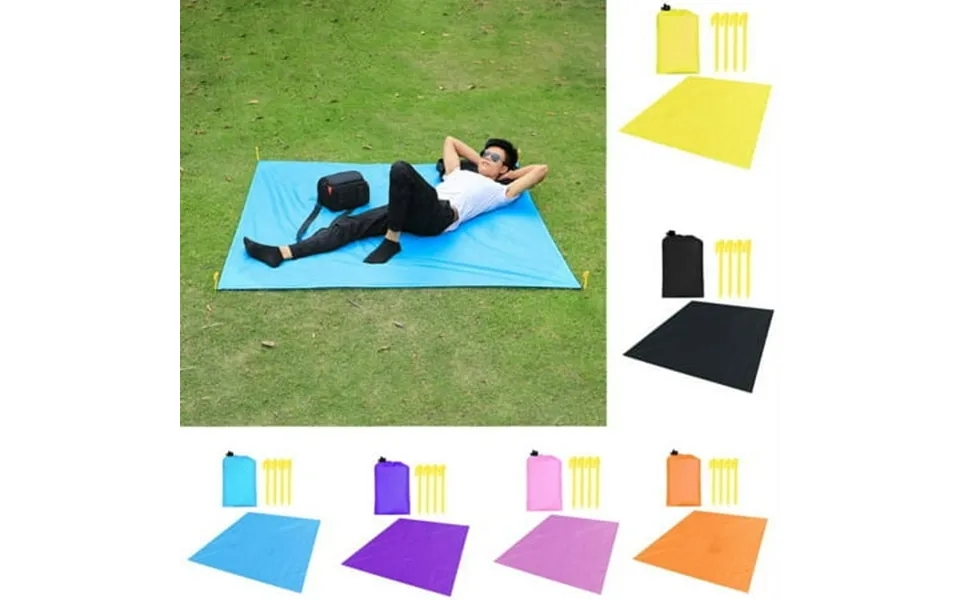 Cheers.us Beach Blanket Sand Proof Beach Mat Outdoor Picnic Mat For Travel Camping Hiking