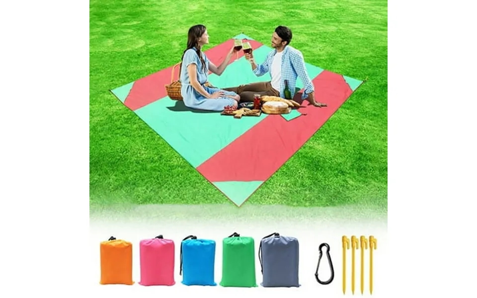 Cheers.us Beach Blanket Sand Resist Beach Mat Waterproof Lightweight Picnic Mat For Travel Camping Hiking