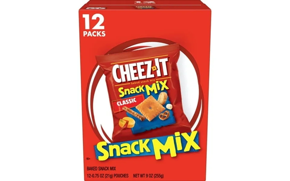 Cheez-it Classic Snack Mix Lunch Snacks 12 Count