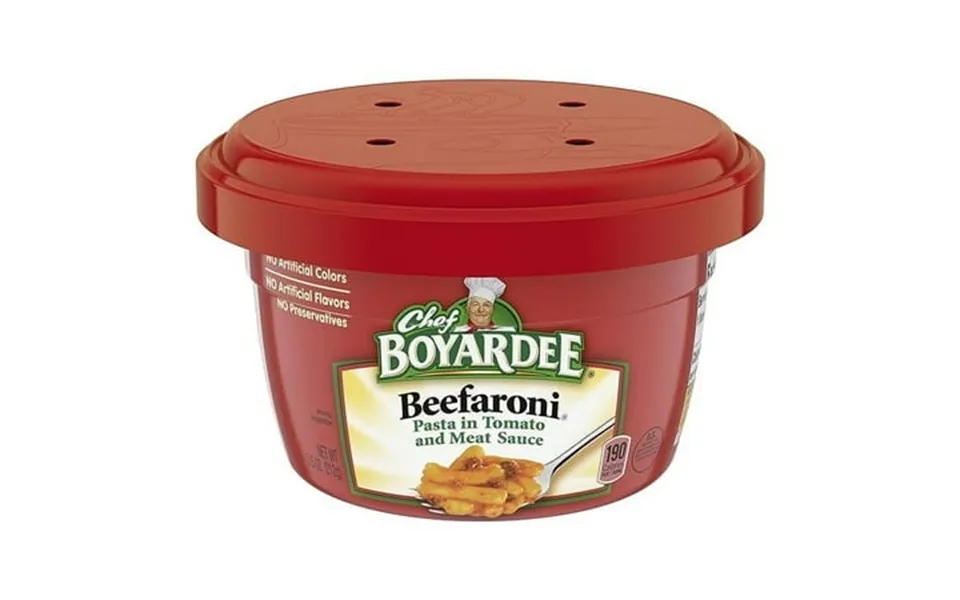 Chef Boyardee Beefaroni Pasta In Tomato And Meat Sauce 7.5 Oz 6 Pack