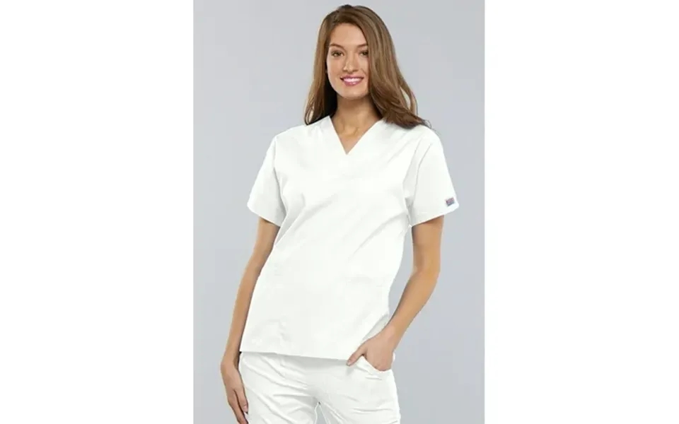 Cherokee V-neck Scrub Top For Women With 3 Pockets & Dolman Sleeve - 4700