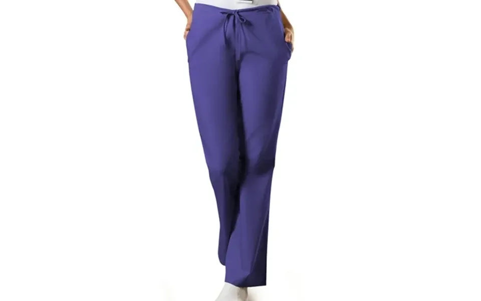 Cherokee Workwear Women S Scrubs Pant Natural Rise Flare Leg Drawstring 4101