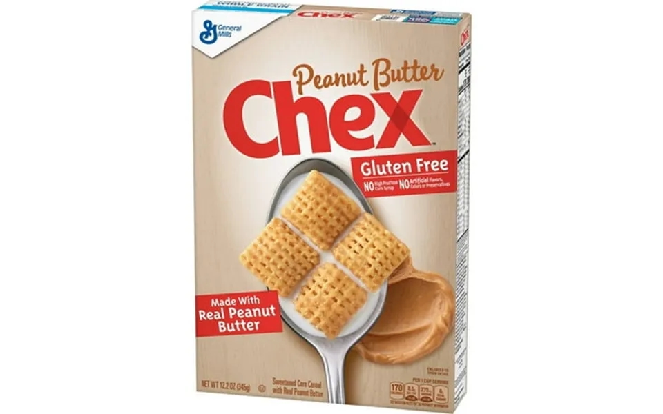 Chex Peanut Butter Gluten-free Breakfast Cereal - 12.2oz Pack Of 32