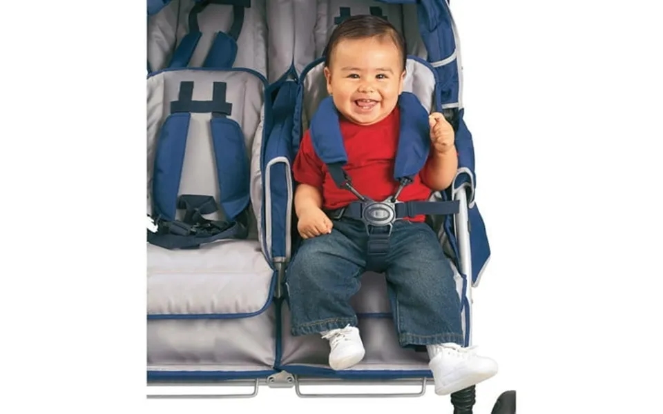 Children’s Factory Surestop Folding Commercial Bye-bye Stroller 6 Passenger