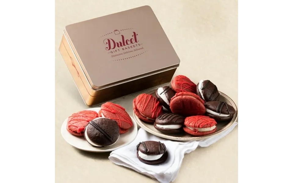 Chocolate And Red Velvet Whoopie Pies Assortment