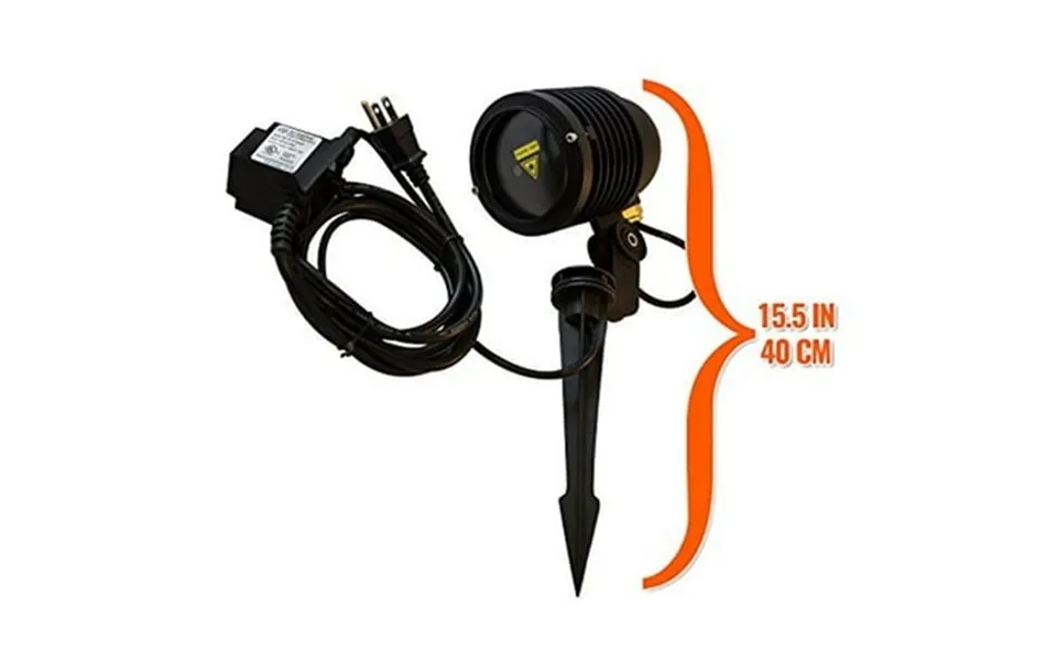 Christmas Light Projector With Red And Green Rotating Laser Lights Wireless Remote Control