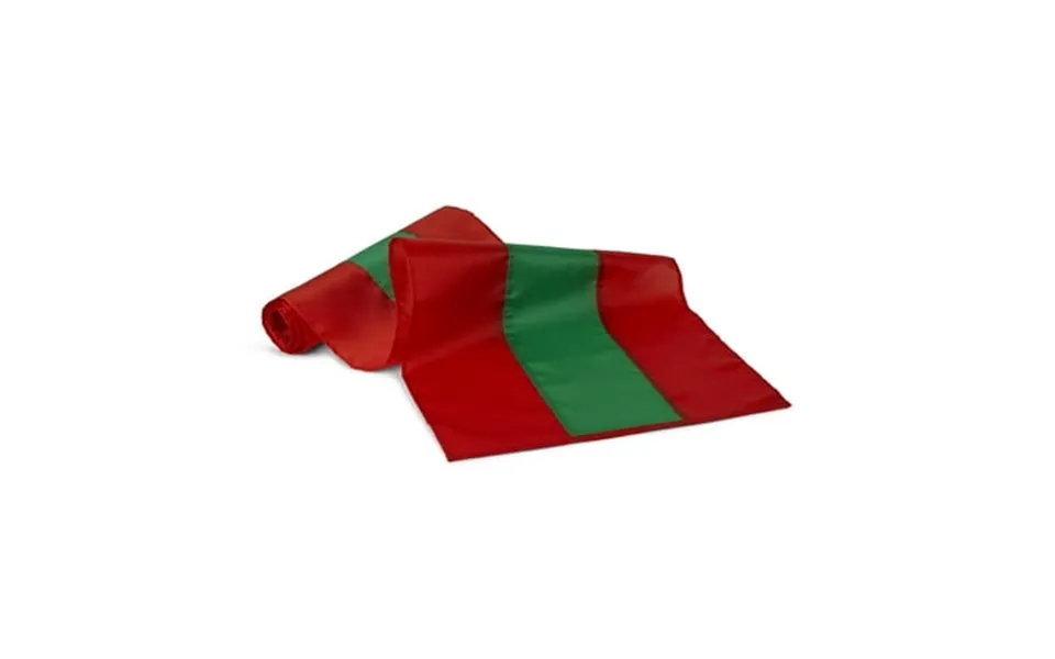 Christmas Nylon Bunting By Old Glory Bunting - 3 Stripe Green & Red Xmas Bunting