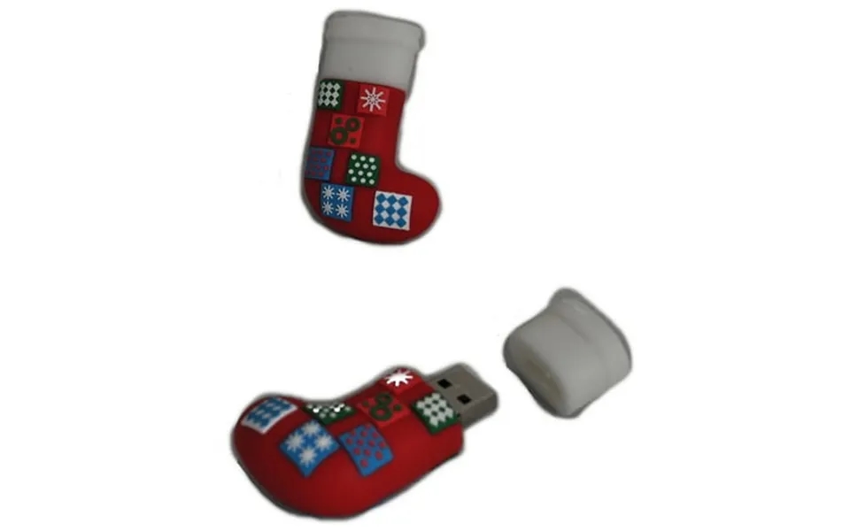 Christmas Quilted Stocking Novelty 2gb Usb Drive