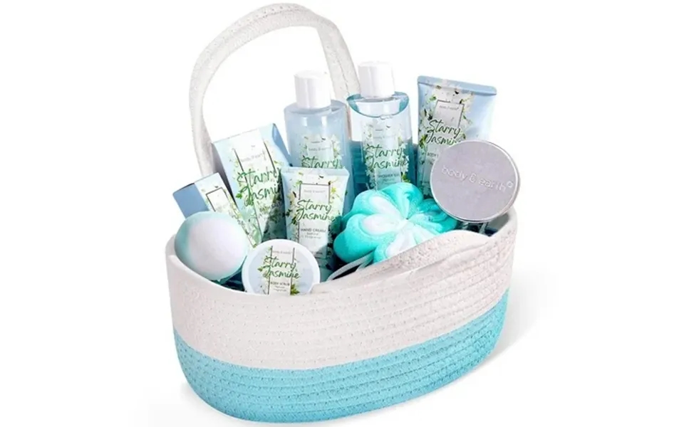 Christmas Spa Gift Baskets For Women 11 Pcs Jasmine Bath & Body Sets Beauty Birthday Gifts For Pampering
