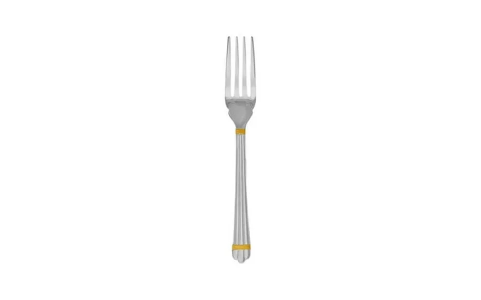 Christofle Silver Plated Aria Gold Fish Fork 1022-021