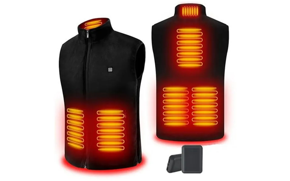 Ciciekae Heated Vest For Men Women Unisex Electric Heated Coat With Power Bank Usb Rechargeable Washable Heated Jacket O
