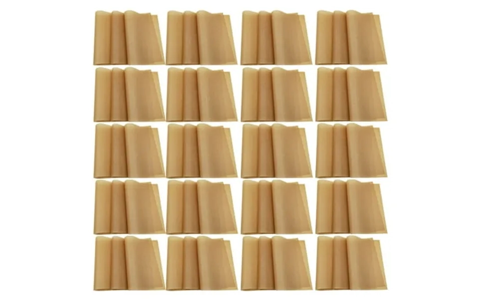 Cimaxic 100 Sheets Baking Paper Non Stick Grease Proof For Home Baking And Grilling Party Use