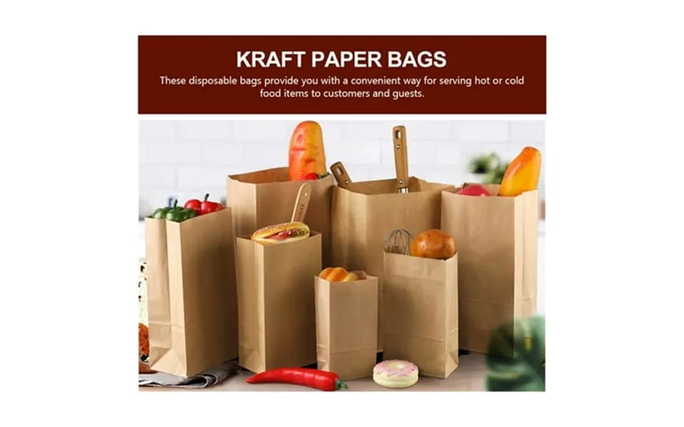 Cimaxic 100pcs Convenient Bread Bags For Baby Showers Disposable