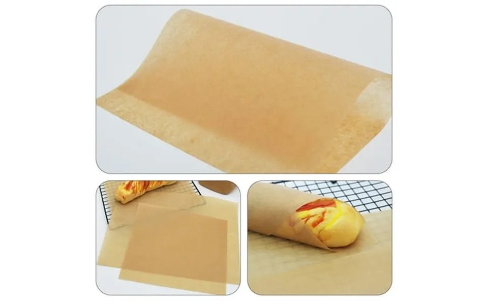 Cimaxic Baking Accessories Kraft Paper 100pcs 15.72x11.79in