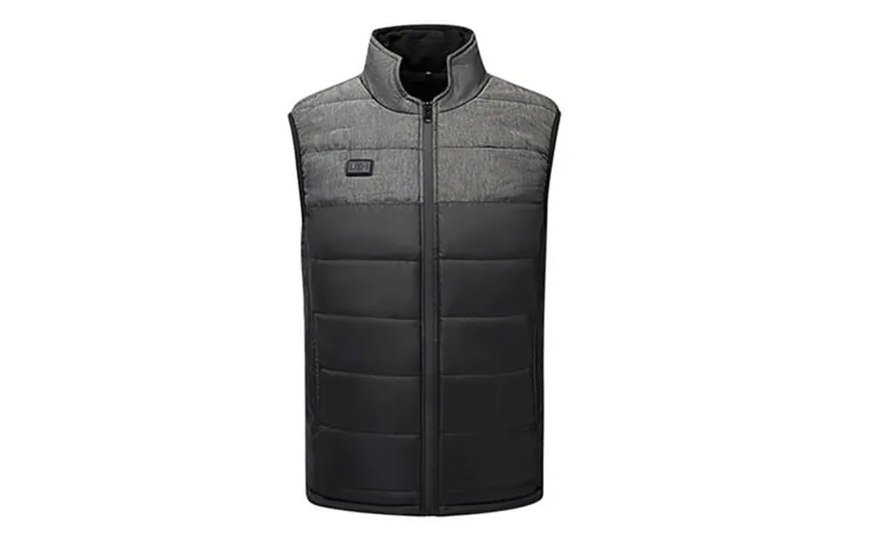Ckpwisy Women S Heated Fleece Vest Stand Collar Vest Leisure Sleeveless Casual Jacket Outerwear For Men Women Black Xxxx