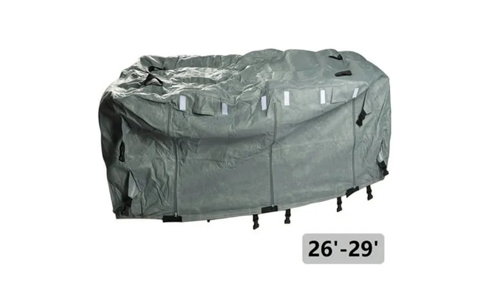 Class-c Travel Trailer Motorhome Camper Rv Cover Heavy Duty Non-woven Weatherproof & Sun Protection 26ft-29ft