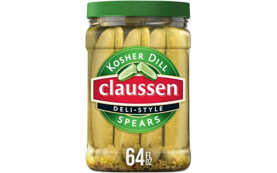 Claussen Deli-style Kosher Dill Pickle Spears 64 Fl. Oz. Jar