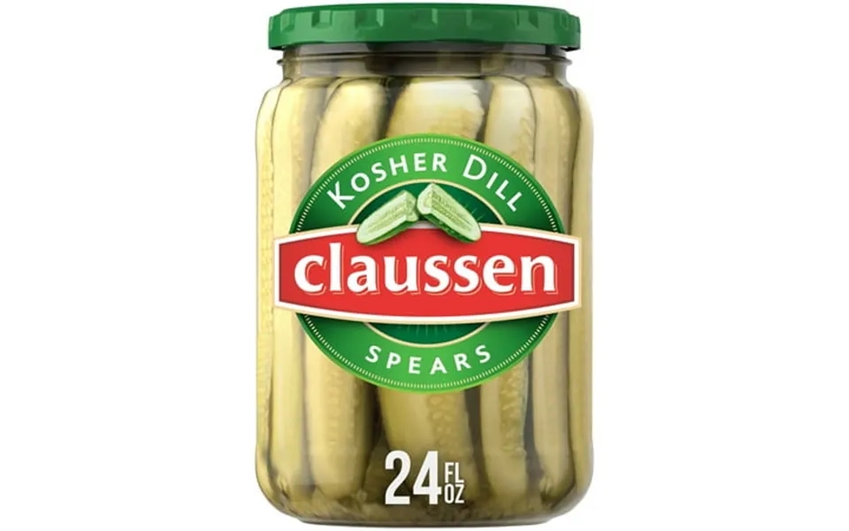 Claussen Kosher Dill Pickle Spears 24 Fl. Oz. Jar