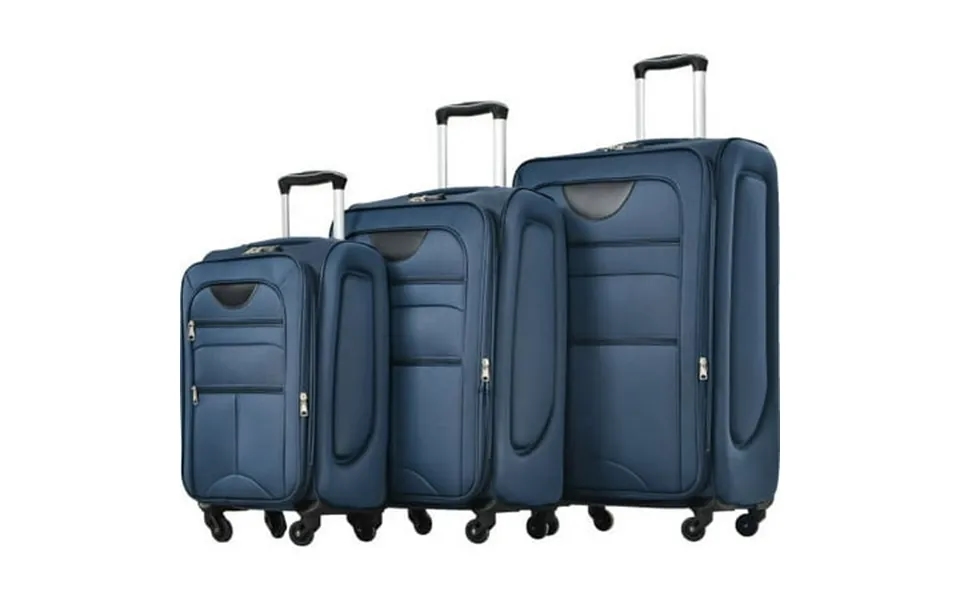 Clearance 3 Piece Set Suitcase With Tsa Lock Upright Spinner Softshell Lightweight Luggage Set With Tsa Lock Expandable
