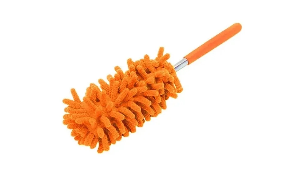 Clearance Fngz Cleaning Telescopic Microfibre Duster Extendable Cleaning Home Car Cleaner Dust Handle Orange
