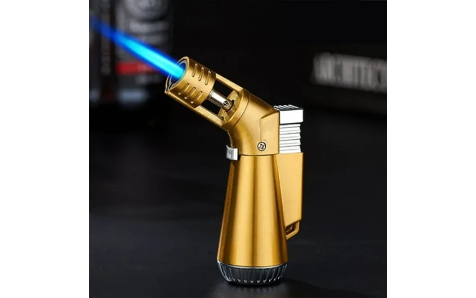 Clearance Uscallm Torch Lighters Windproof Refillable Lighter Adjust Flame Used For Barbecue Kitchen Fireplace Candles E