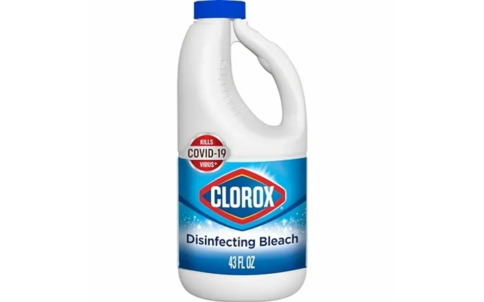 Clorox Disinfecting Bleach Regular - 43 Ounce Bottle Pack Of 24