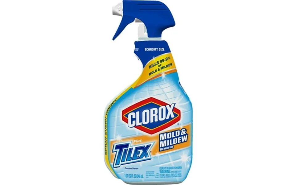 Clorox Tilex 32 Oz. Mold And Mildew Remover And Stain Cleaner Spray With Bleach Pack Of 6