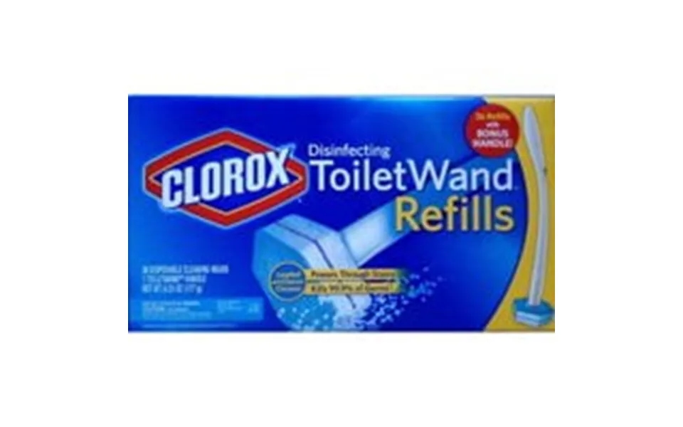 Clorox Toilet Wand Disinfecting Refills 36 Ct Plus Bonus Handle