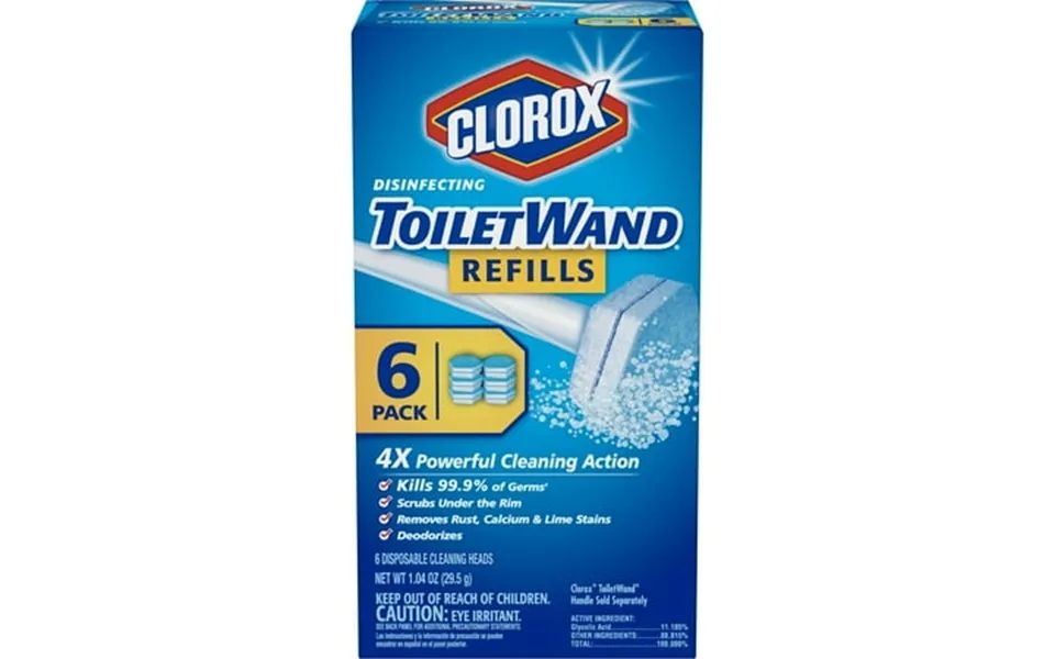Clorox Toiletwand Disinfecting Refills Disposable Wand Heads - 6 Ct