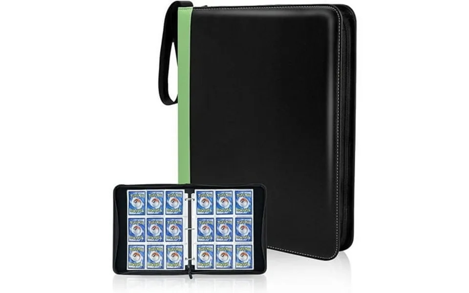 Clovercat 9-pocket Pkemon Trading Card Binders 720 Double-sided Pockets For Yugioh Mtg Tcg Green