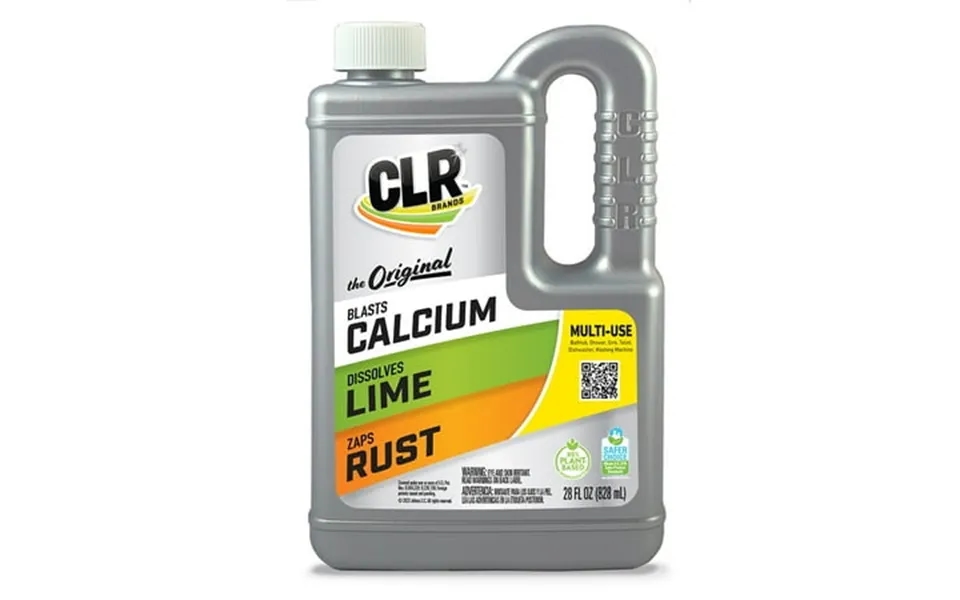 Clr Calcium Lime And Rust Remover Multi-use Household Cleaner Epa Safer Choice 28 Oz