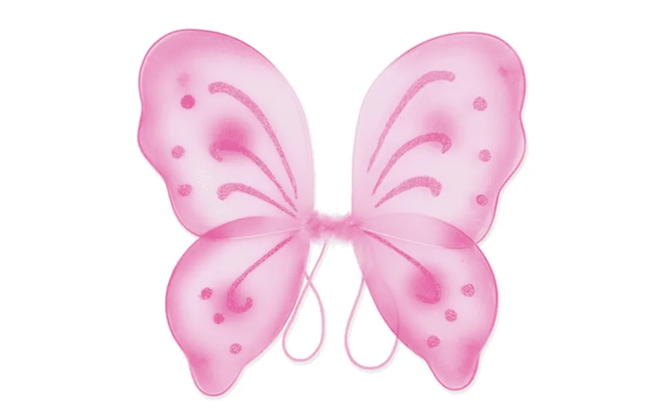 Club Pack Of 12 Pink Girl Child Elegant Wings Party Armbands - One Size
