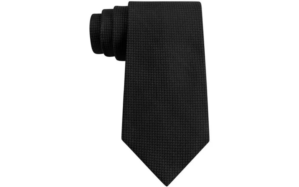 Club Room Mens Knit Self-tied Necktie Black One Size